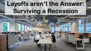 Layoffs aren't the answer picture
